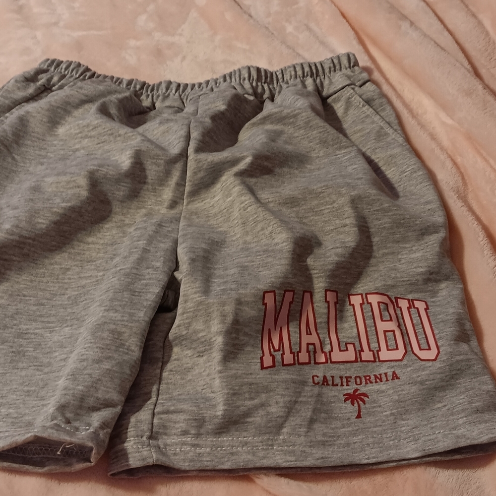 Gray Malibu California Shorts